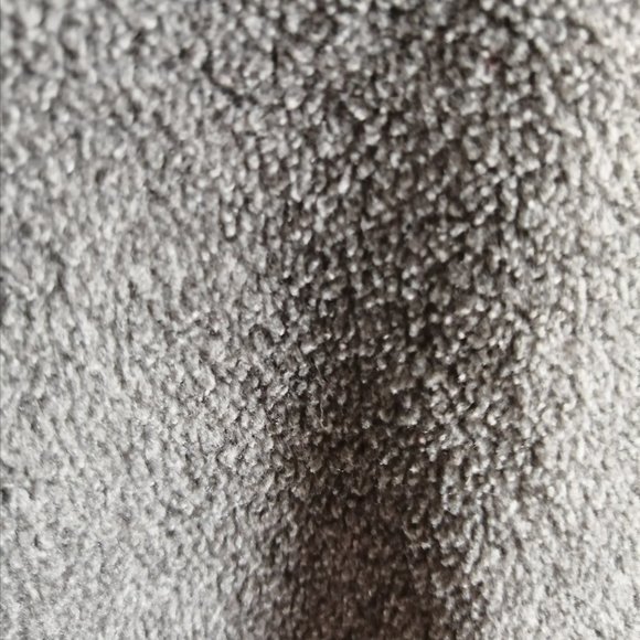 [45] Alpine Tek Black Grey Zip Fleece Jacket Pullover Size M - Picture 4 of 7